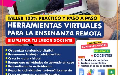 Capacitación Docente Herramientas Virtuales para la enseñanza remota