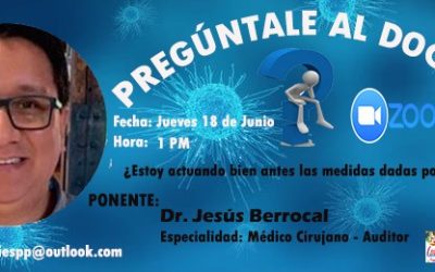 Jueves Cultural – Pregúntale al Doctor