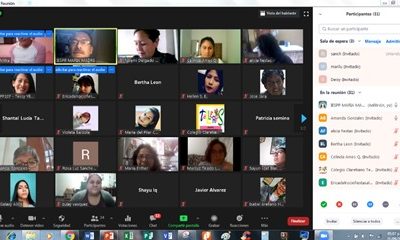 Inauguración del Programa de Auxiliares en Educación Especial Virtual