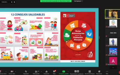 Capacitación Virtual – Alimentación Saludable en el Contexto de la 2da Ola Pandémica