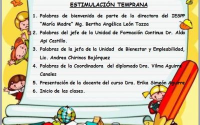 Inicio del Diplomado de Estimulación Temprana